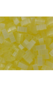 Miyuki half tila 5x2.4mm beads - Silk pale yellow HTL-2554